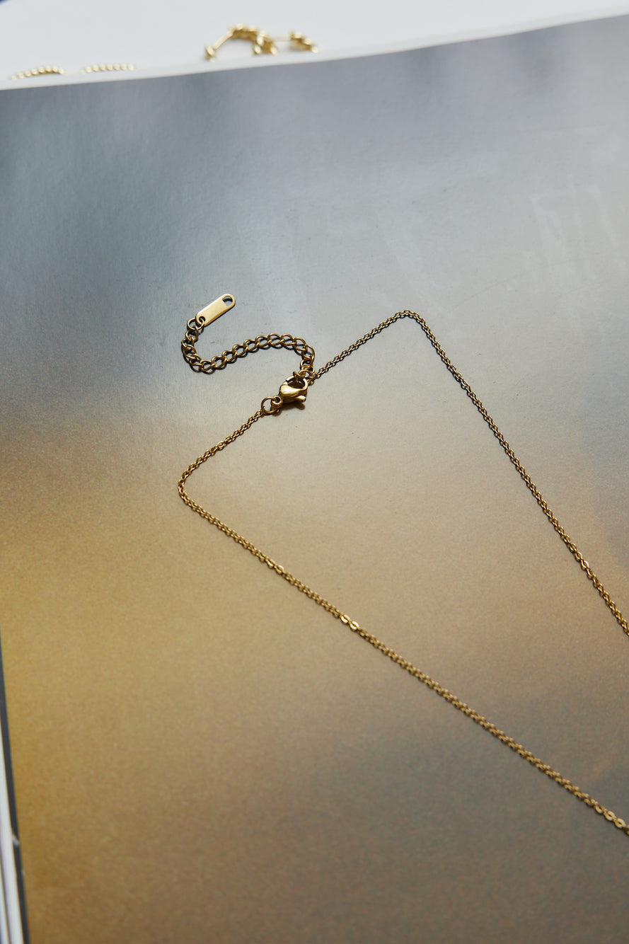 18K Gold Plated Sunrising Necklace Gold
