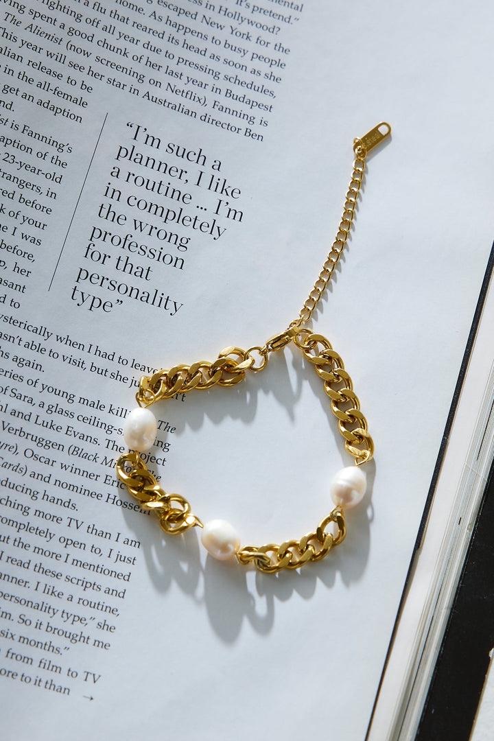 18k Gold Plated Chains To Be Seen Bracelet Gold