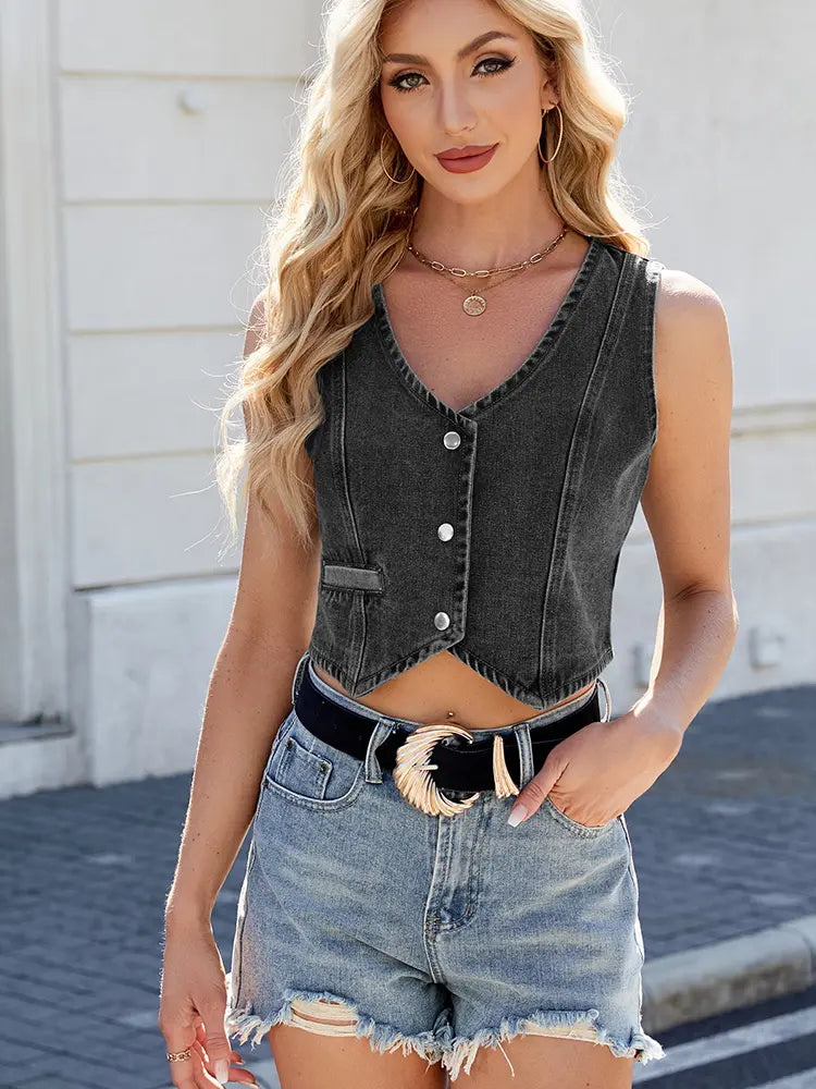 Spring/Summer Denim Tank Top