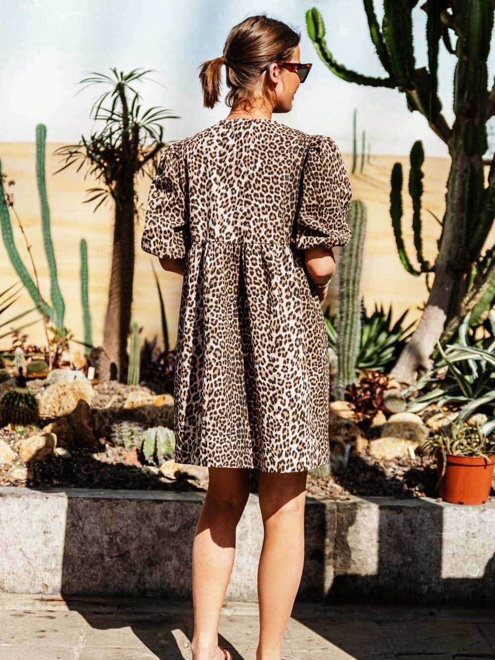 Freya Dress Leopard