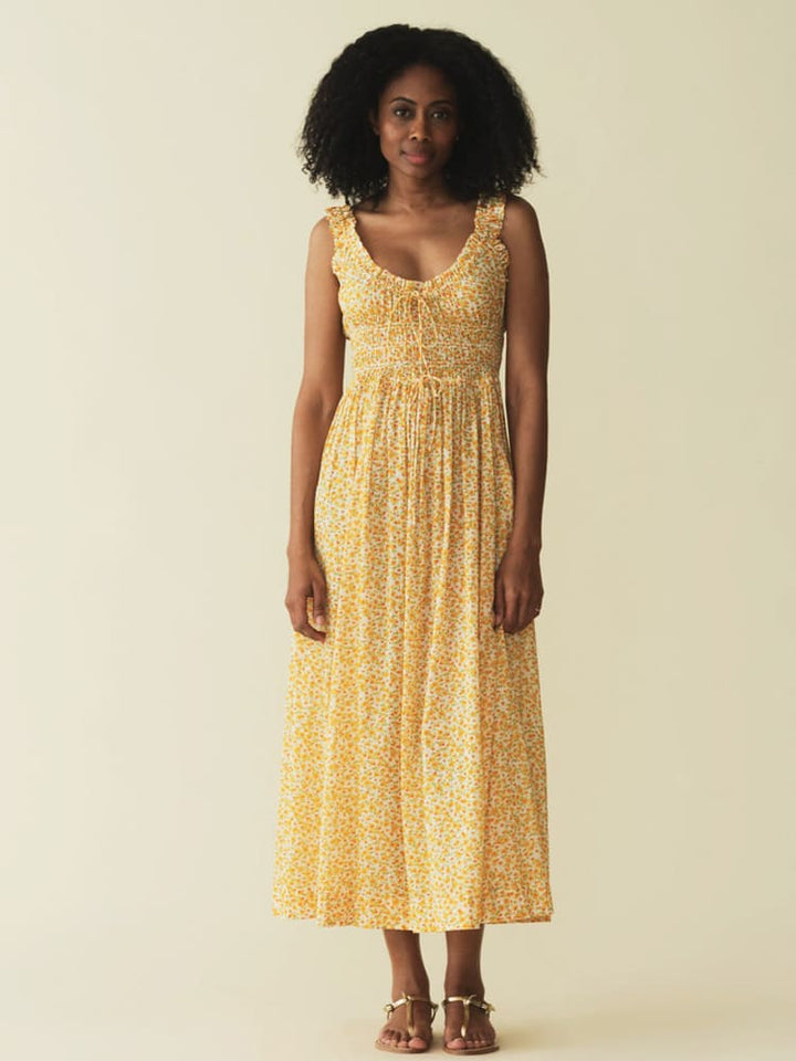 Sukienka Emmaretta-żółta