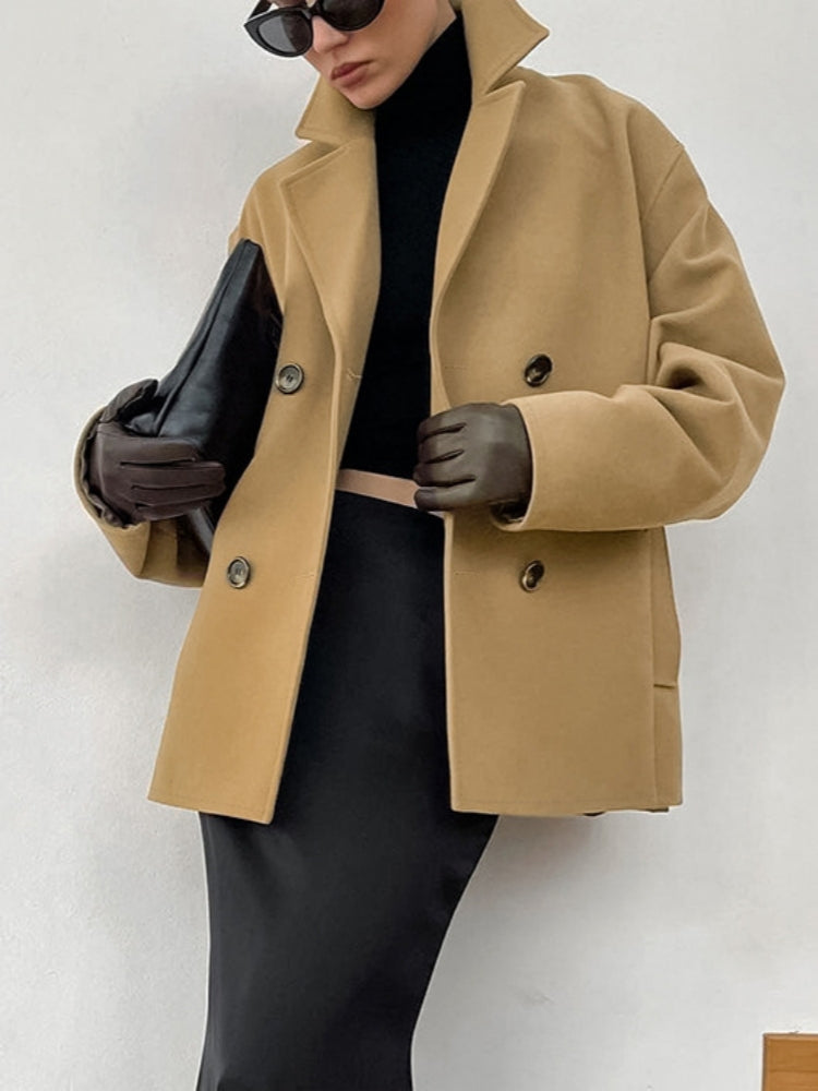 Gabardina de corte relajado