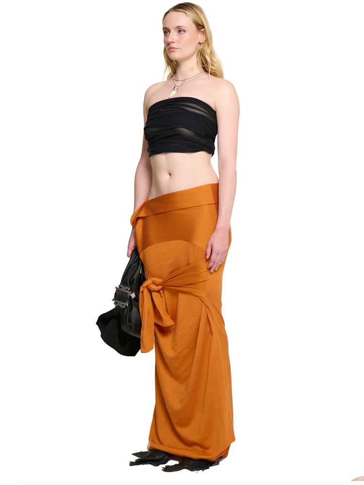 Multi-Way Neckline Upside T-Shirt Dress