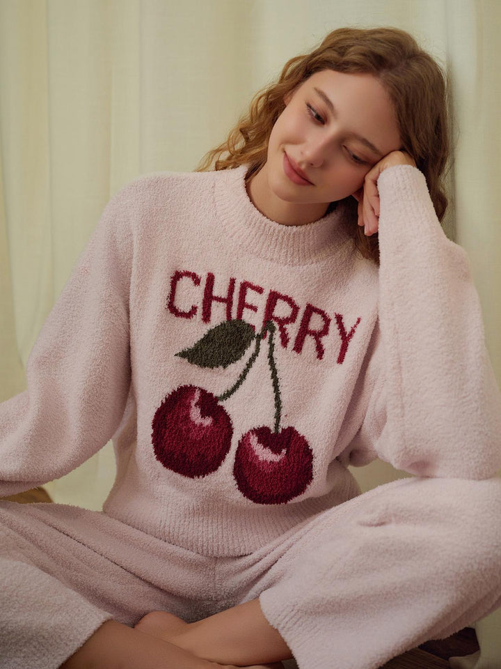 Malambot na Half Velvet Milk Cherry Set