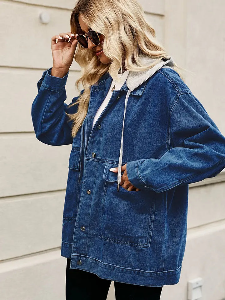 Vintage Oversized Denimjacka