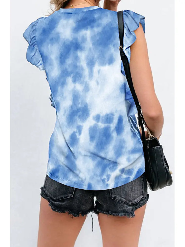 Leopard Print Loose Short-Sleeve T-Shirt