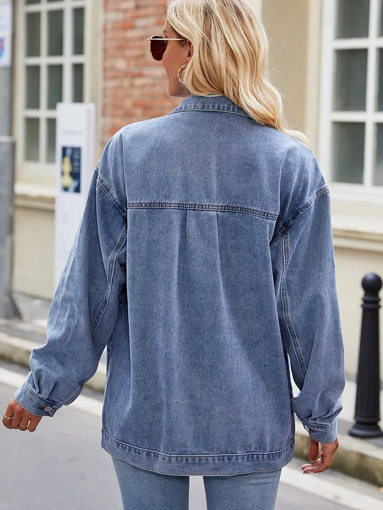 Vintage Washed Denim Jacket