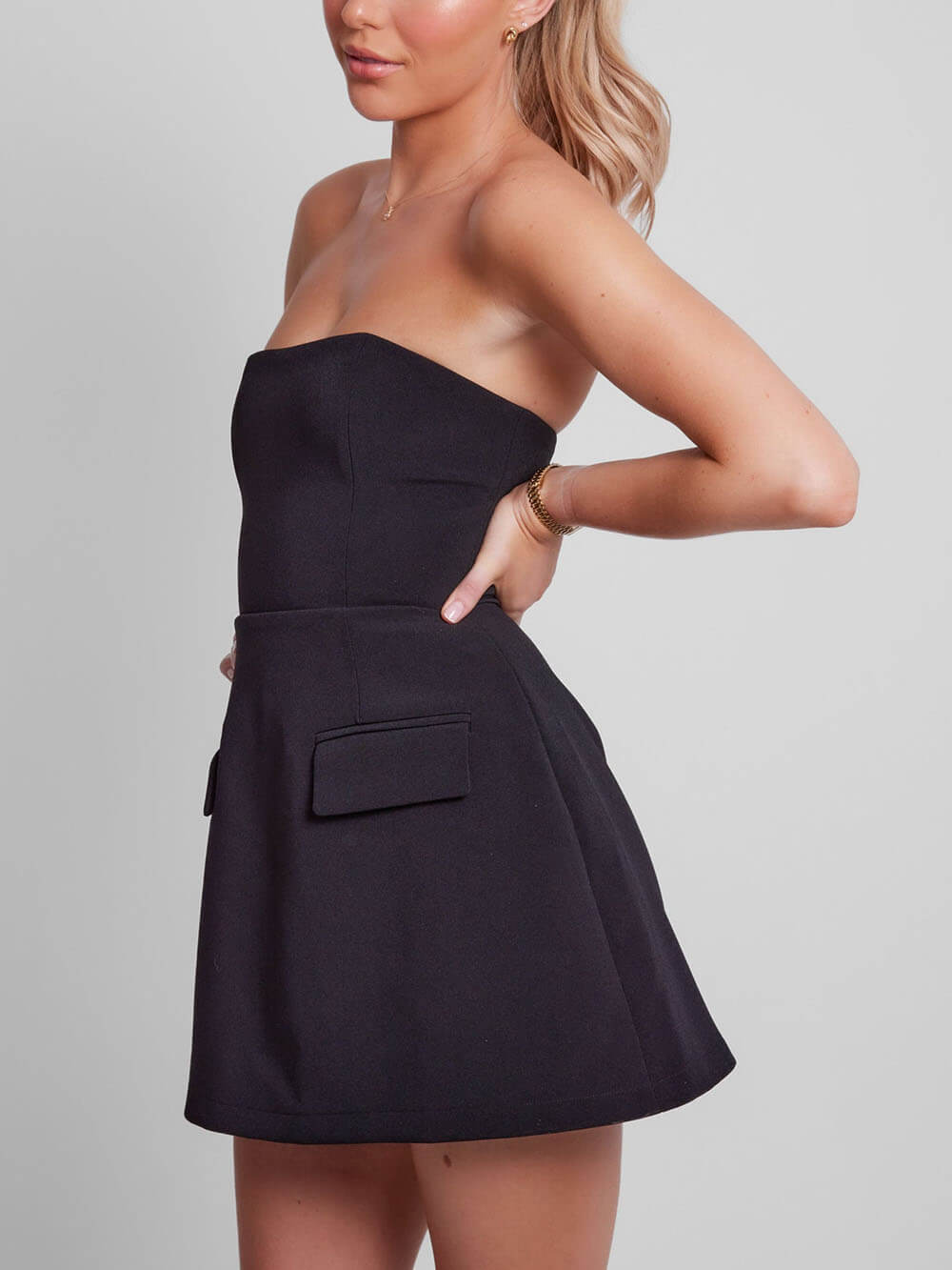 Vestido sem alças com decote Ultimate