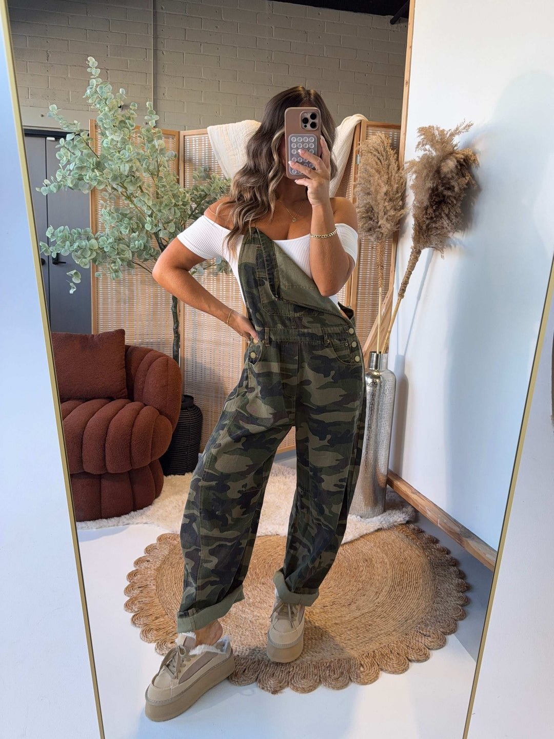 Gone Country Barrel Overalls Camouflage