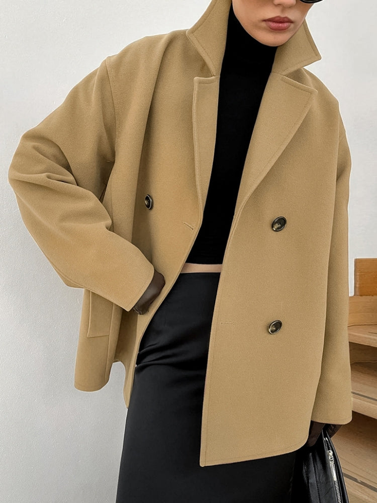 Gabardina de corte relajado