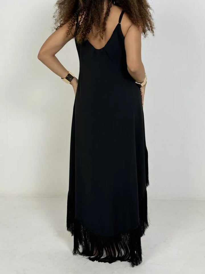 Oyster tassel tunic