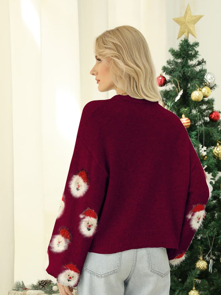 Pull tricoté Père Noël