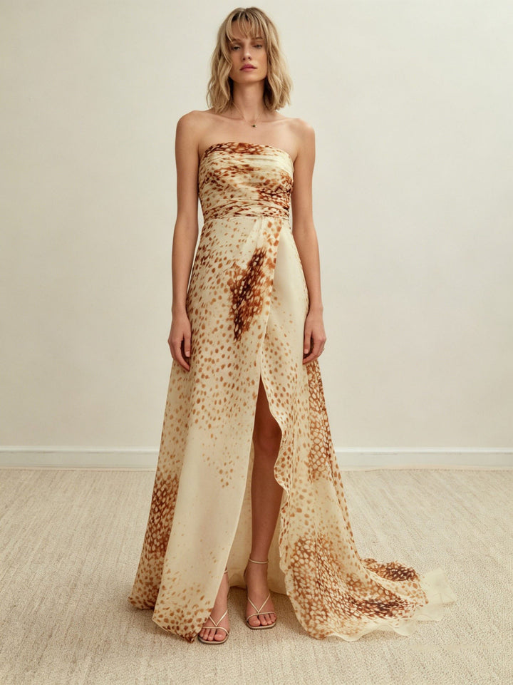 Zonnebloem Maxi-jurk