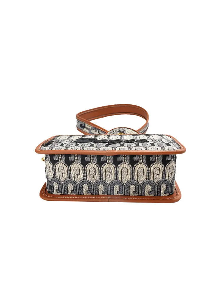 G-Jacquard Stoff Kamera Umhängetasche