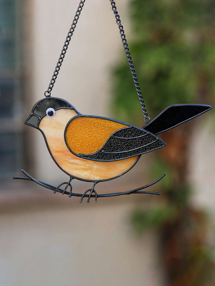 Gul fågel" hängande dekoration