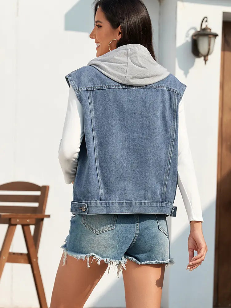 Nalabhan na Classic Denim Vest