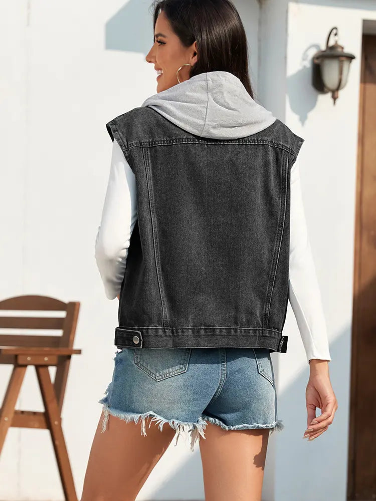 Nalabhan na Classic Denim Vest