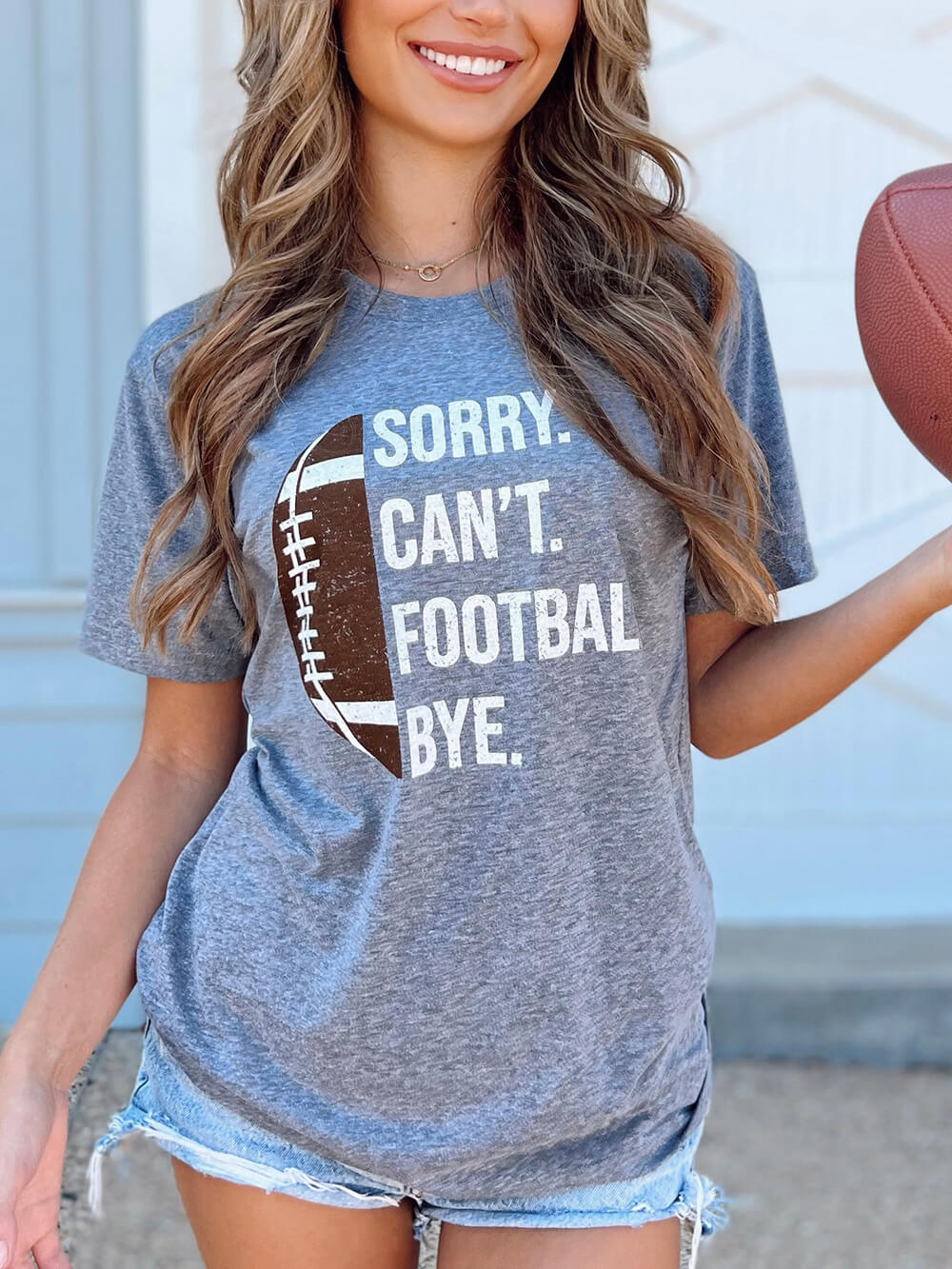 Paumanhin. Hindi pwede. Football. paalam. Unisex Comfy Tee