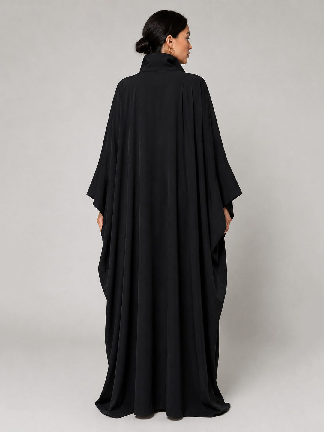 Oversized Draped Kaftan Maxi Dress