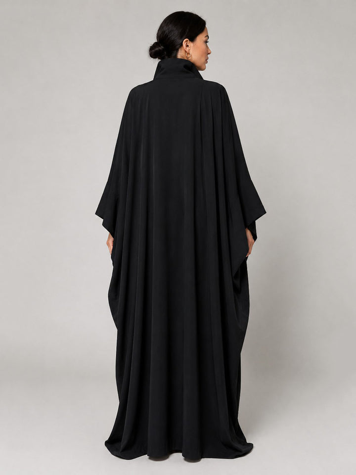 Oversized Draped Kaftan Maxi Dress