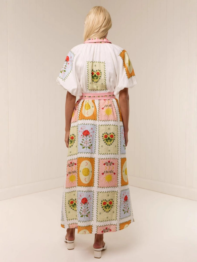 Rochie midi peste genunchiCopiați linkul (Copiați)