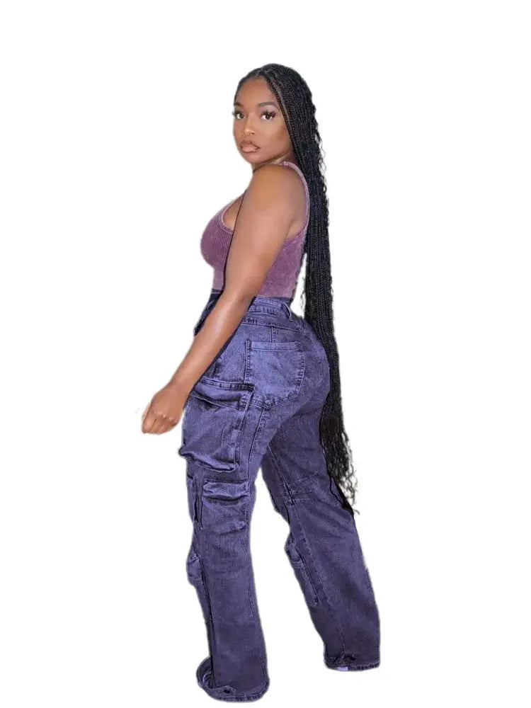 Jean cargo de style urbain