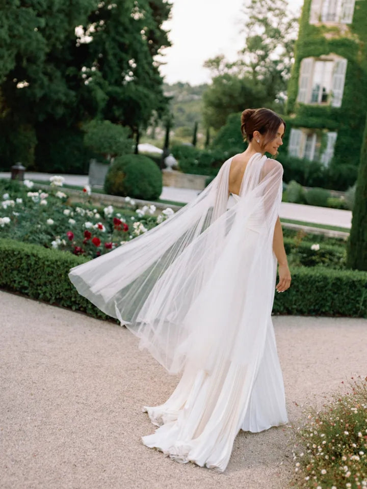 Strapless Satin Ruched Bridal Gown