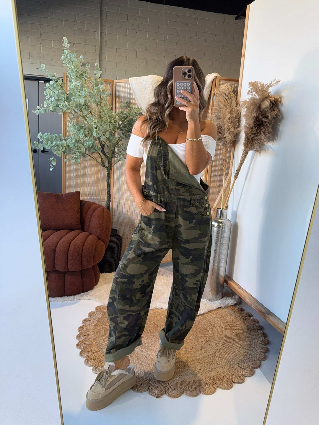 Gone Country Barrel Overalls Camouflage
