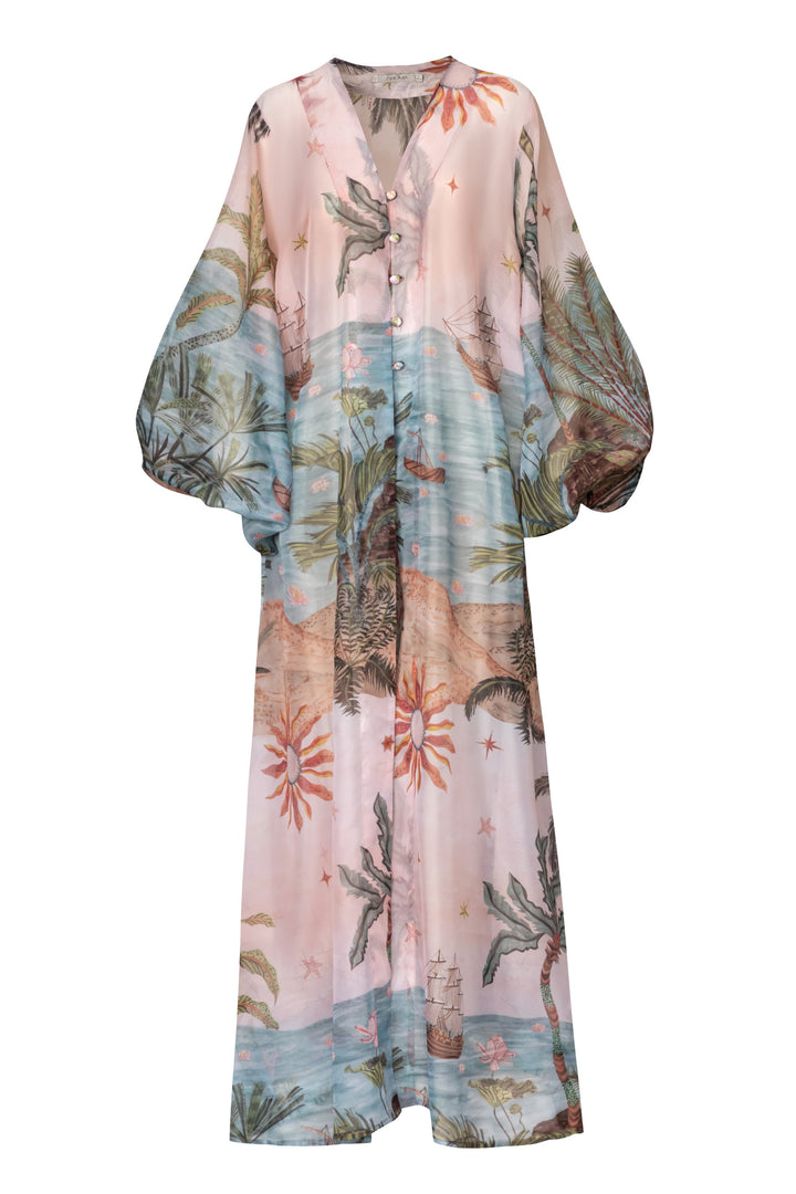 Surya Cape Top & Pant Set