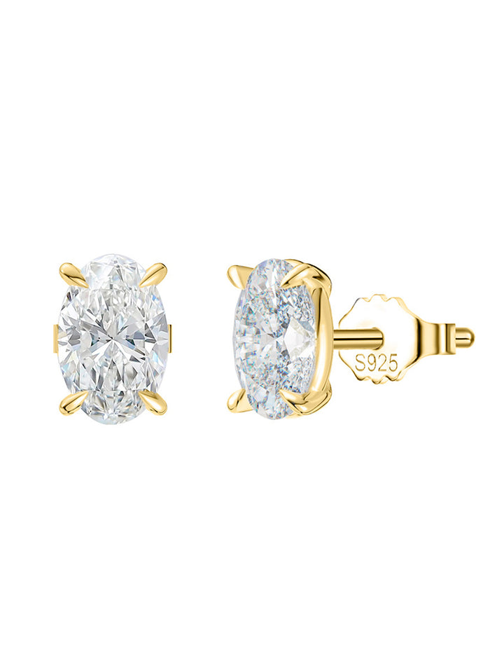 18K vergulde Regality oorbellen goud