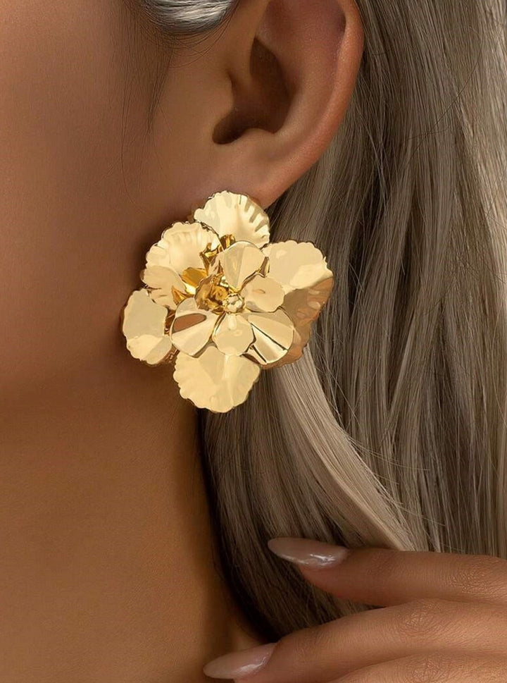 Blomster øreringe