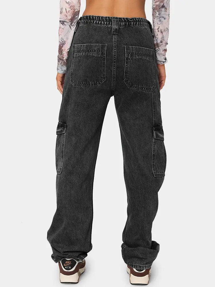 Veelzijdige Elastische Denim Werkbroek