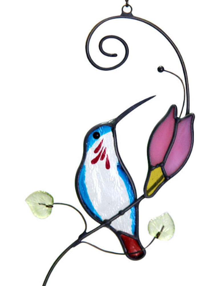 Petite décoration suspendue en forme de colibri