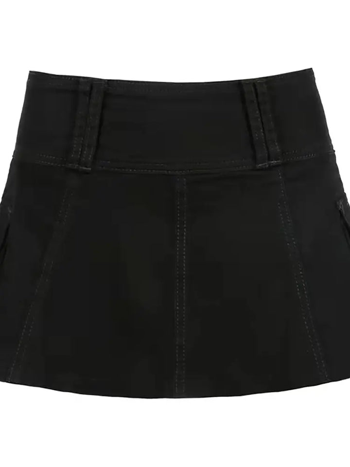 Strakke Hoge Taille Denim Rok