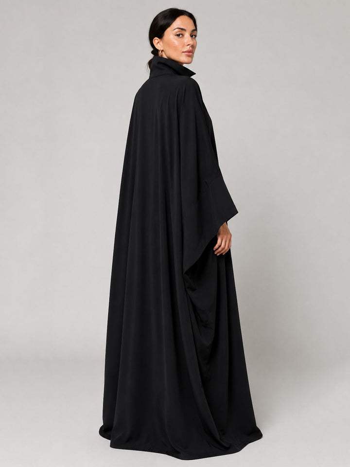 Oversized Draped Kaftan Maxi Dress