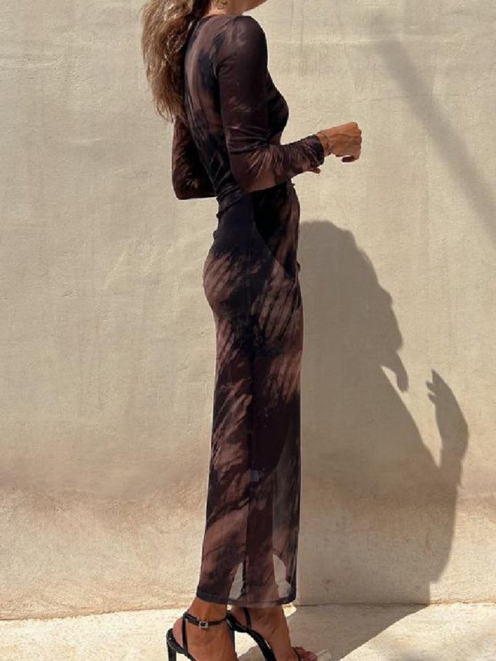 Over-the-knee midi dressKopyahin ang link (Kopyahin)