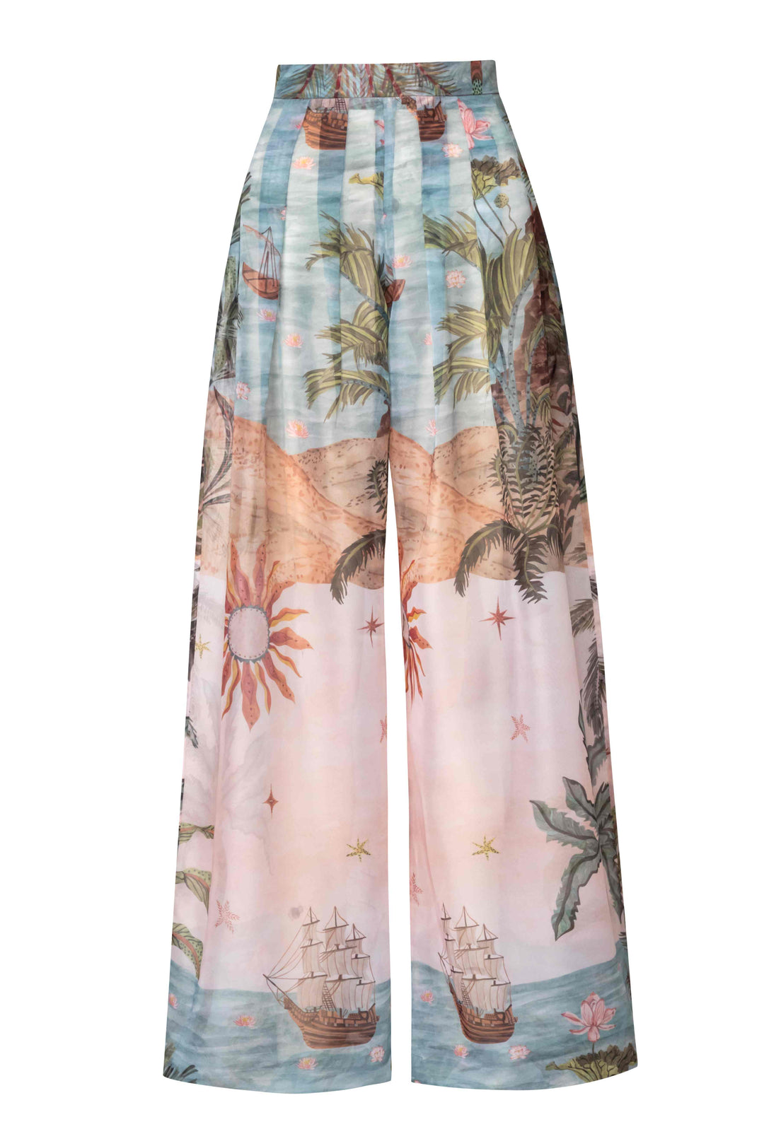 Surya Cape Top & Pant Set