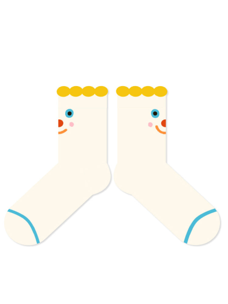Διασκεδαστικές και χαριτωμένες βαμβακερές κάλτσες με μοτίβο κινουμένων σχεδίων