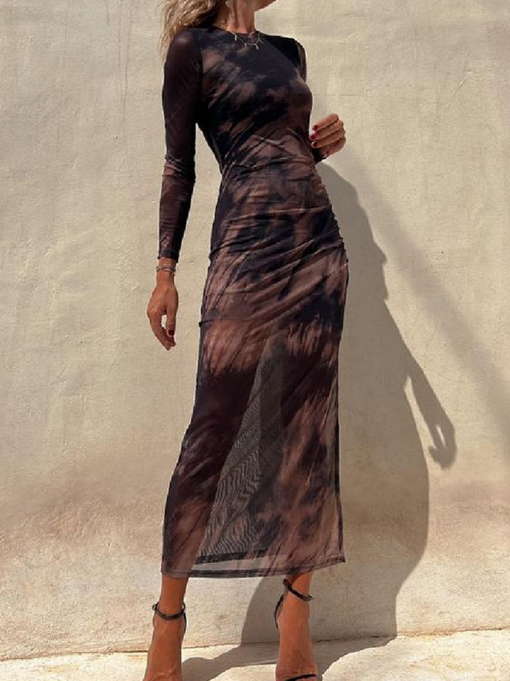 Over-the-knee midi dressKopyahin ang link (Kopyahin)