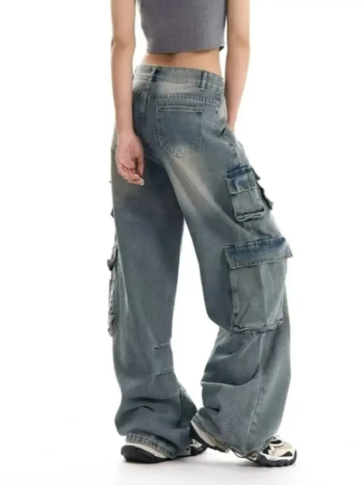 Chic Vintage Denim Pants