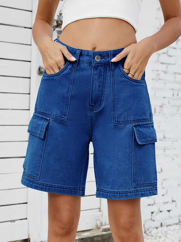 Zomer Straatstijl Denim Shorts