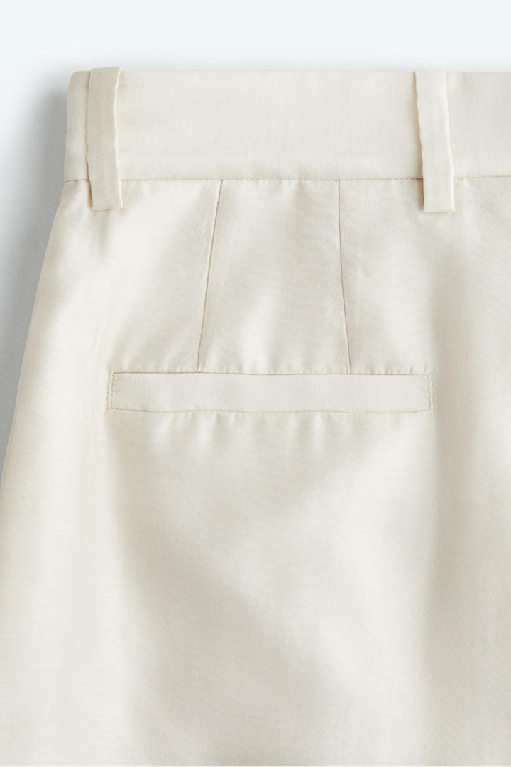 Wide-Leg Sheer Pants
