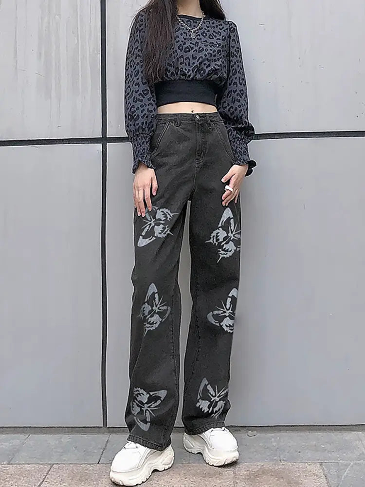 Jeans Slim Fit Estampado