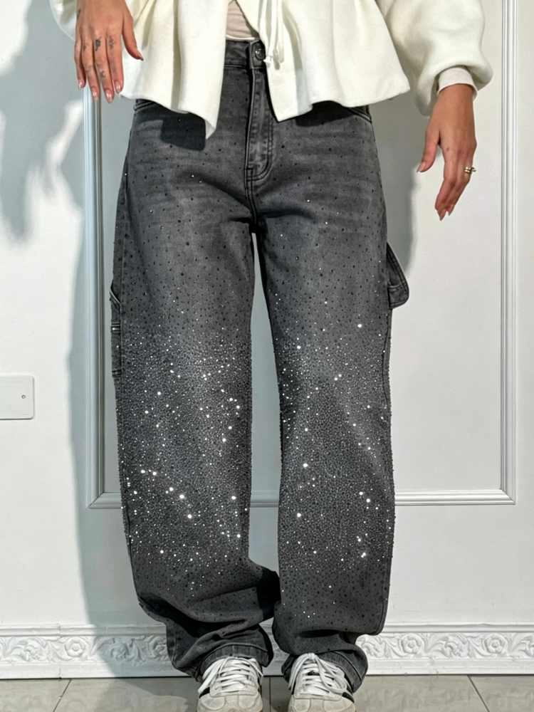 Jeans in denim Balloon Carpenter Shine