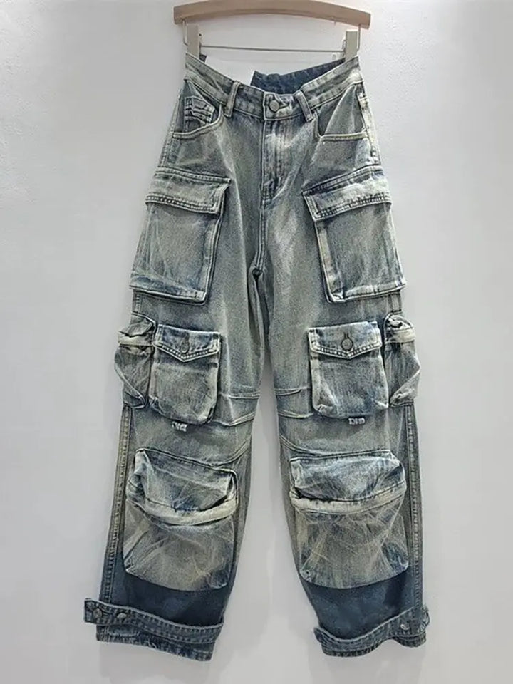 Gradient Cargo Paratrooper Jeans