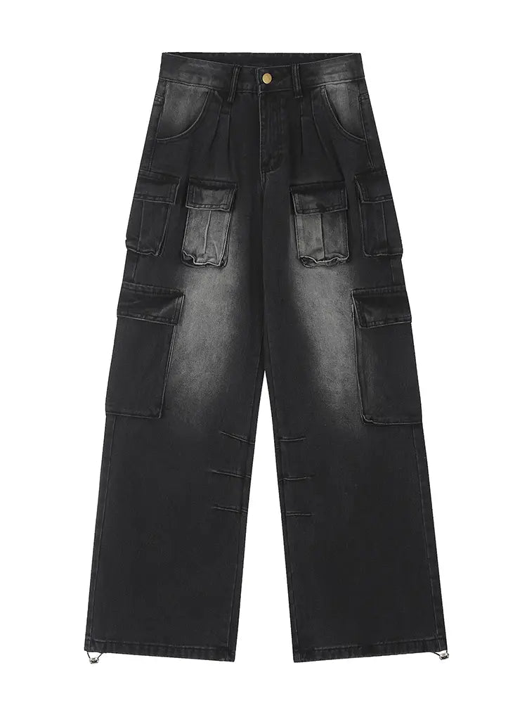 High-Street amerikanske cargo jeans