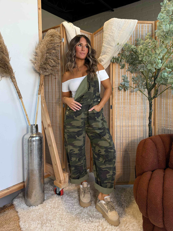 Gone Country Barrel Overalls Camouflage