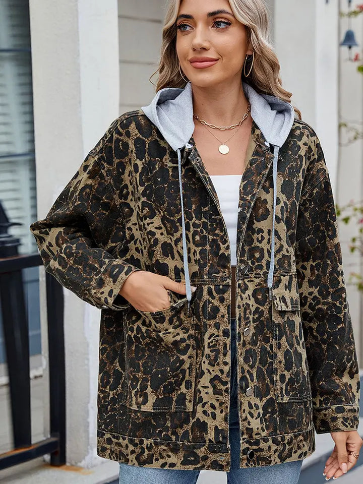 Vintage Oversized Denimjacka