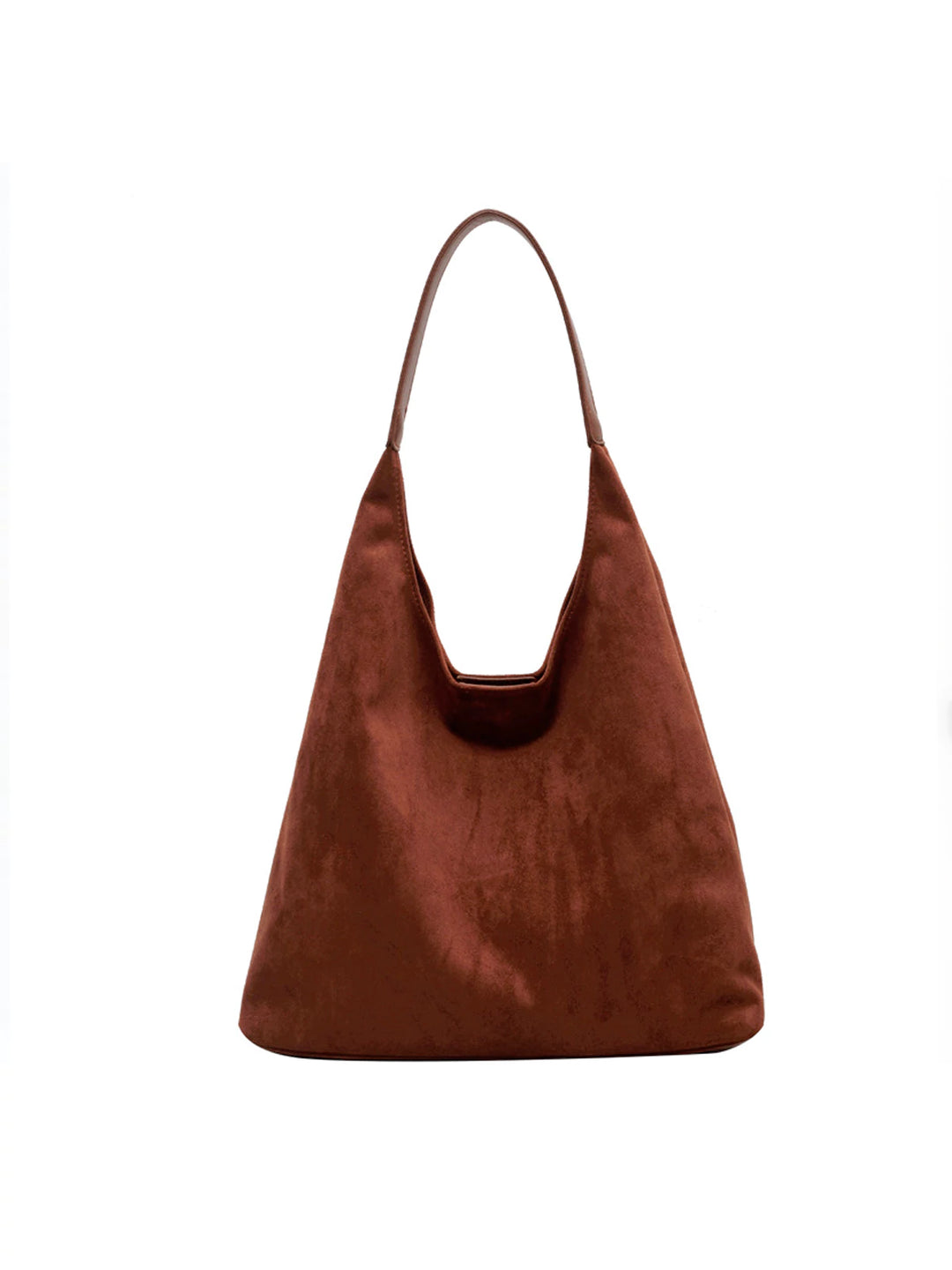 Matte Luxe Suede Tote