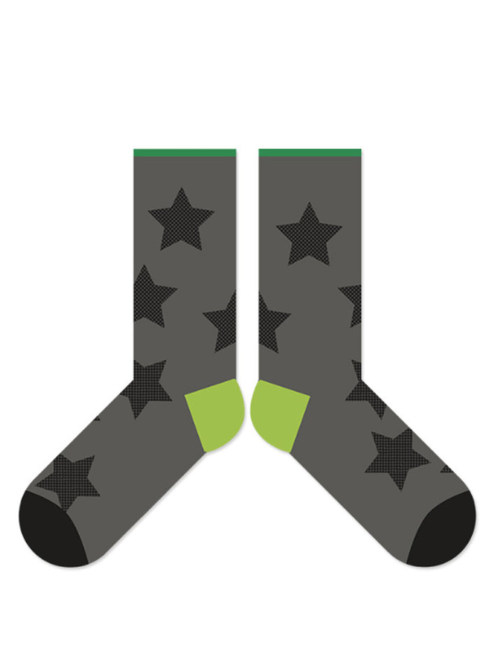 Socken mit Sternenmuster